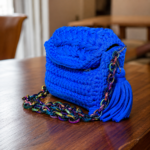 Amani Bahari – Sac à Main Crocheté Bleu | Sacoches de Paty – Image 2