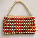 Malika Kongo – Sac à Main Perlé Marron | Sacoches de Paty – Image 2