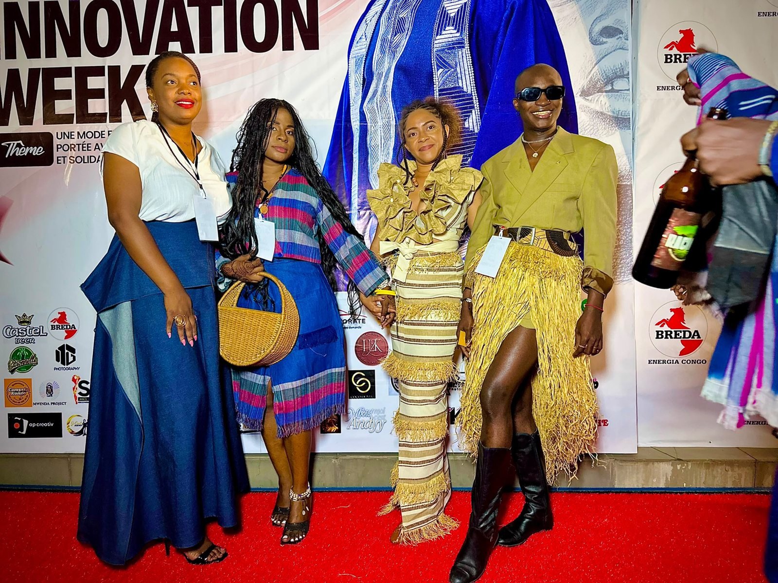 Rencontres et portraits à la Fashion Innovation Week 2026 à Pointe-Noire.