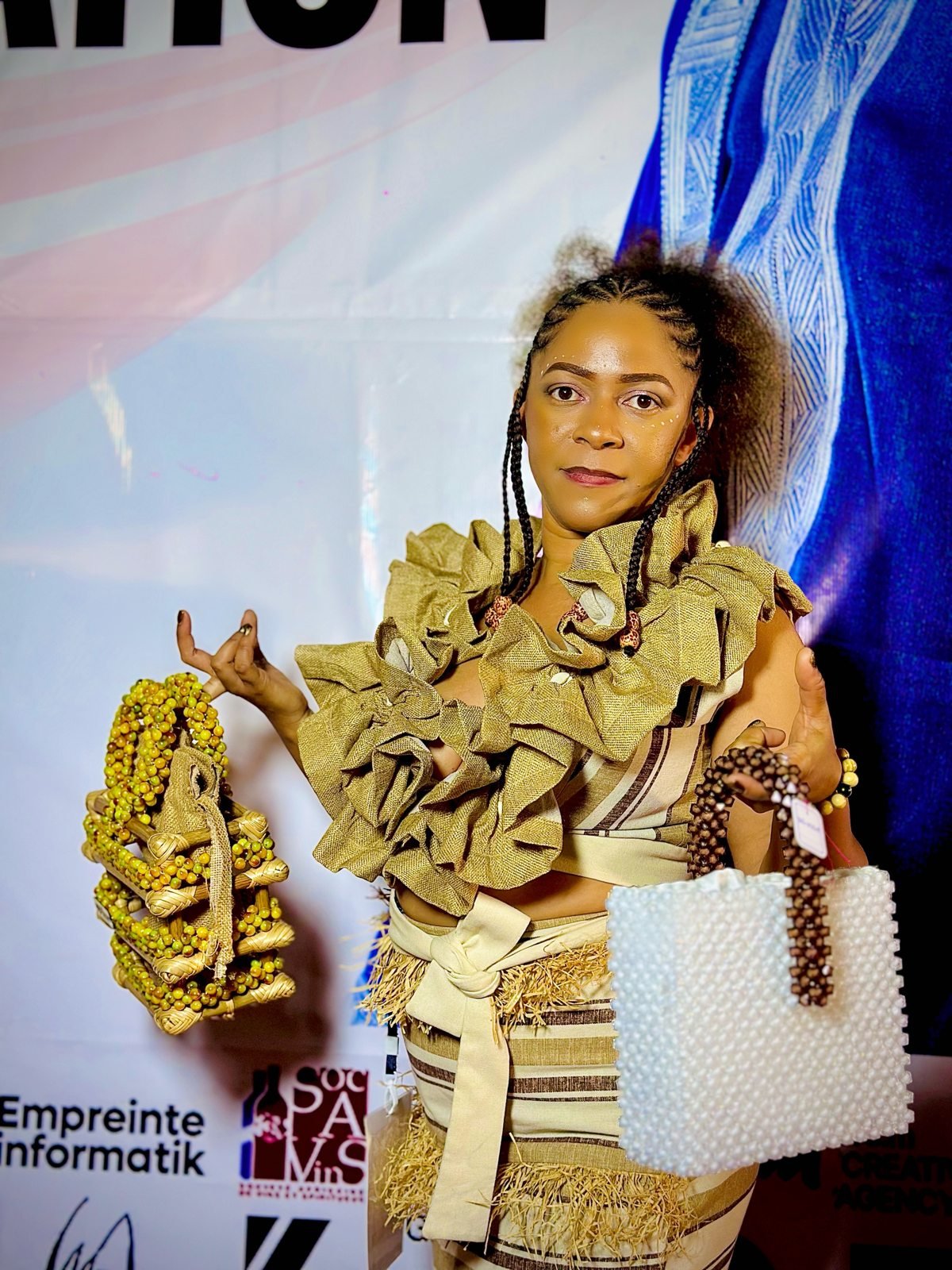 Rencontres et portraits à la Fashion Innovation Week 2026 à Pointe-Noire.